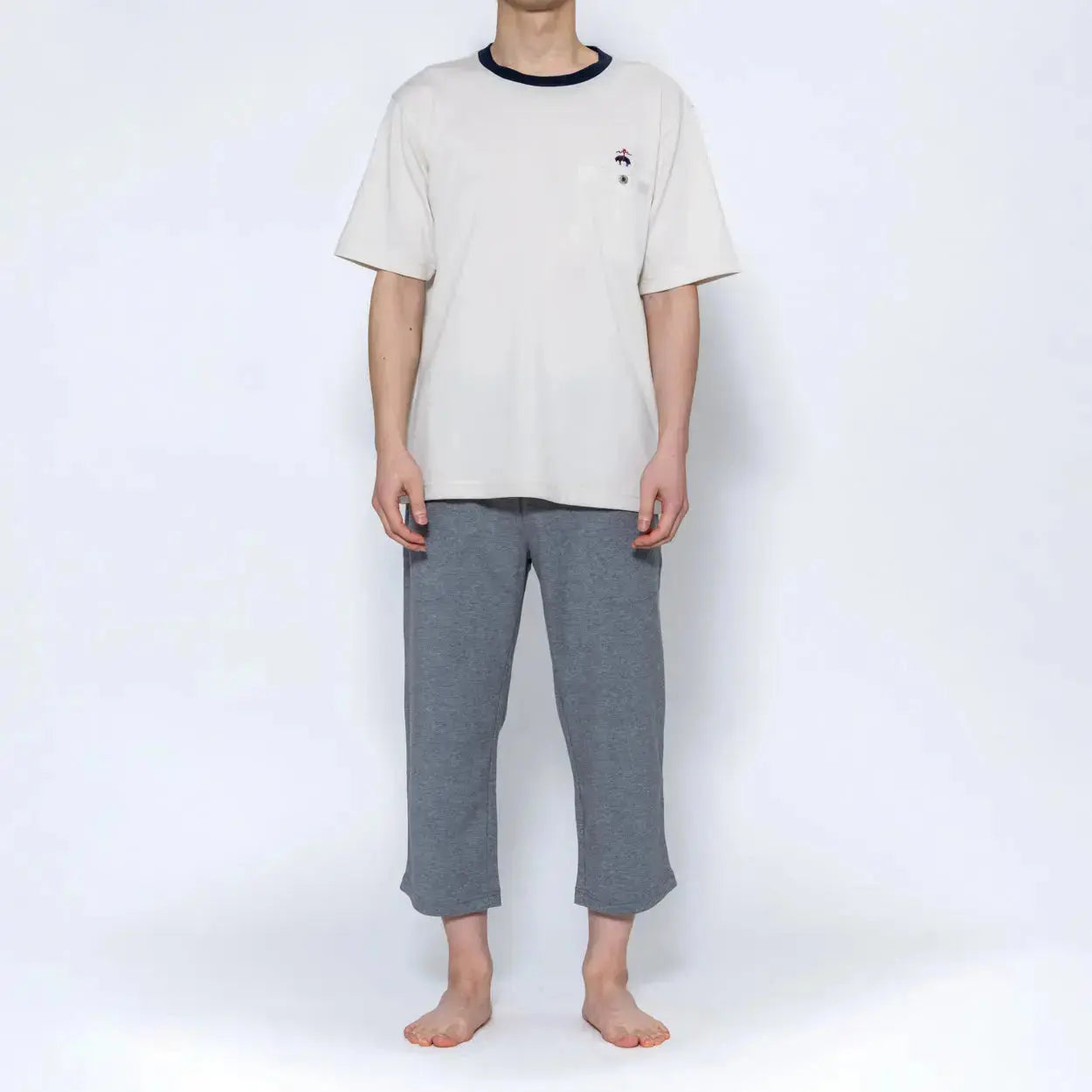 Brooks Brothers ブルックス ブラザーズ パンツ ストレッチ鹿の子無地 7分パンツ - ルームウエア RENOWNINX ONLINE SHOP