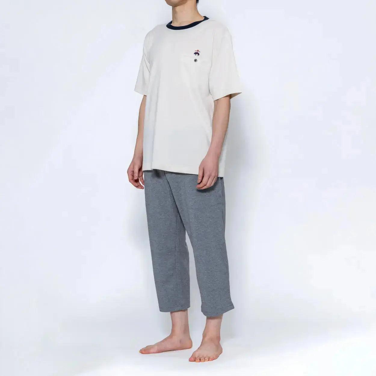 Brooks Brothers ブルックス ブラザーズ パンツ ストレッチ鹿の子無地 7分パンツ - ルームウエア RENOWNINX ONLINE SHOP