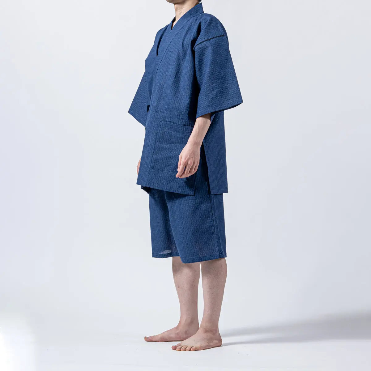 JIN 甚兵衛 しじら織地紋&たて縞 - パジャマ RENOWNINX ONLINE SHOP