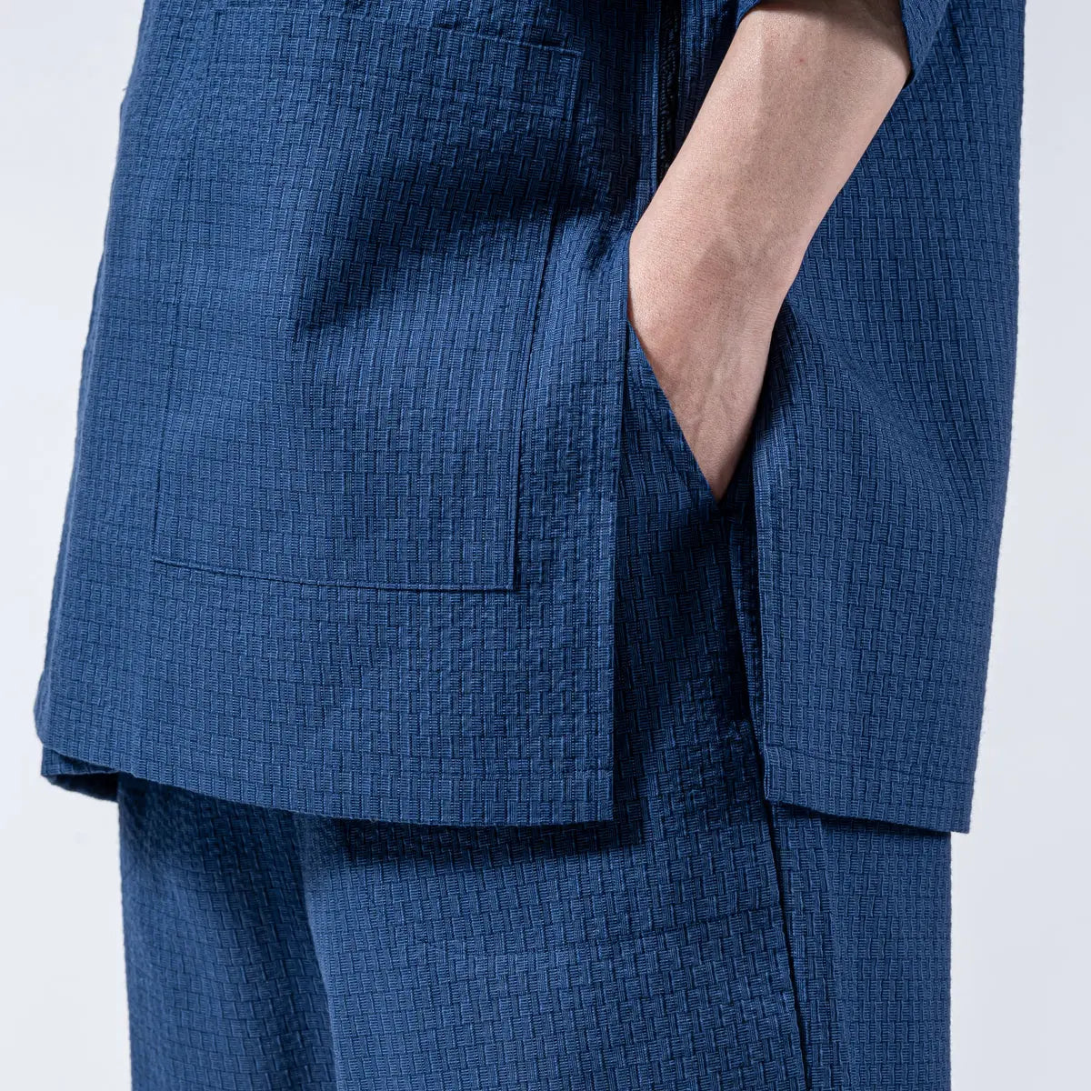 JIN 甚兵衛 しじら織地紋&たて縞 - パジャマ RENOWNINX ONLINE SHOP