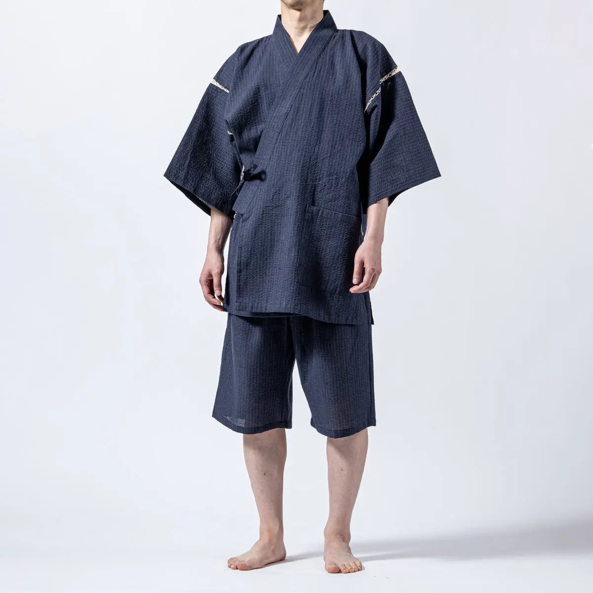 JIN 甚兵衛 しじら無地調 - パジャマ RENOWNINX ONLINE SHOP