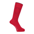 MACKINTOSH LONDON マッキントッシュ ロンドン ソックス ラインダイヤ - カジュアルソックス Red / 27-29 RENOWNINX ONLINE SHOP
