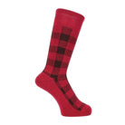 MACKINTOSH LONDON マッキントッシュ ロンドン ソックス ブロックチェック - カジュアルソックス Red / 25-27 RENOWNINX ONLINE SHOP