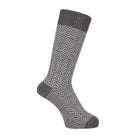 MACKINTOSH LONDON マッキントッシュ ロンドン ソックス ローゲージヘリンボーン - カジュアルソックス Gray / 25-27 RENOWNINX ONLINE SHOP