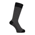MACKINTOSH LONDON マッキントッシュ ロンドン ソックス ローゲージヘリンボーン - カジュアルソックス Black / 25-27 RENOWNINX ONLINE SHOP