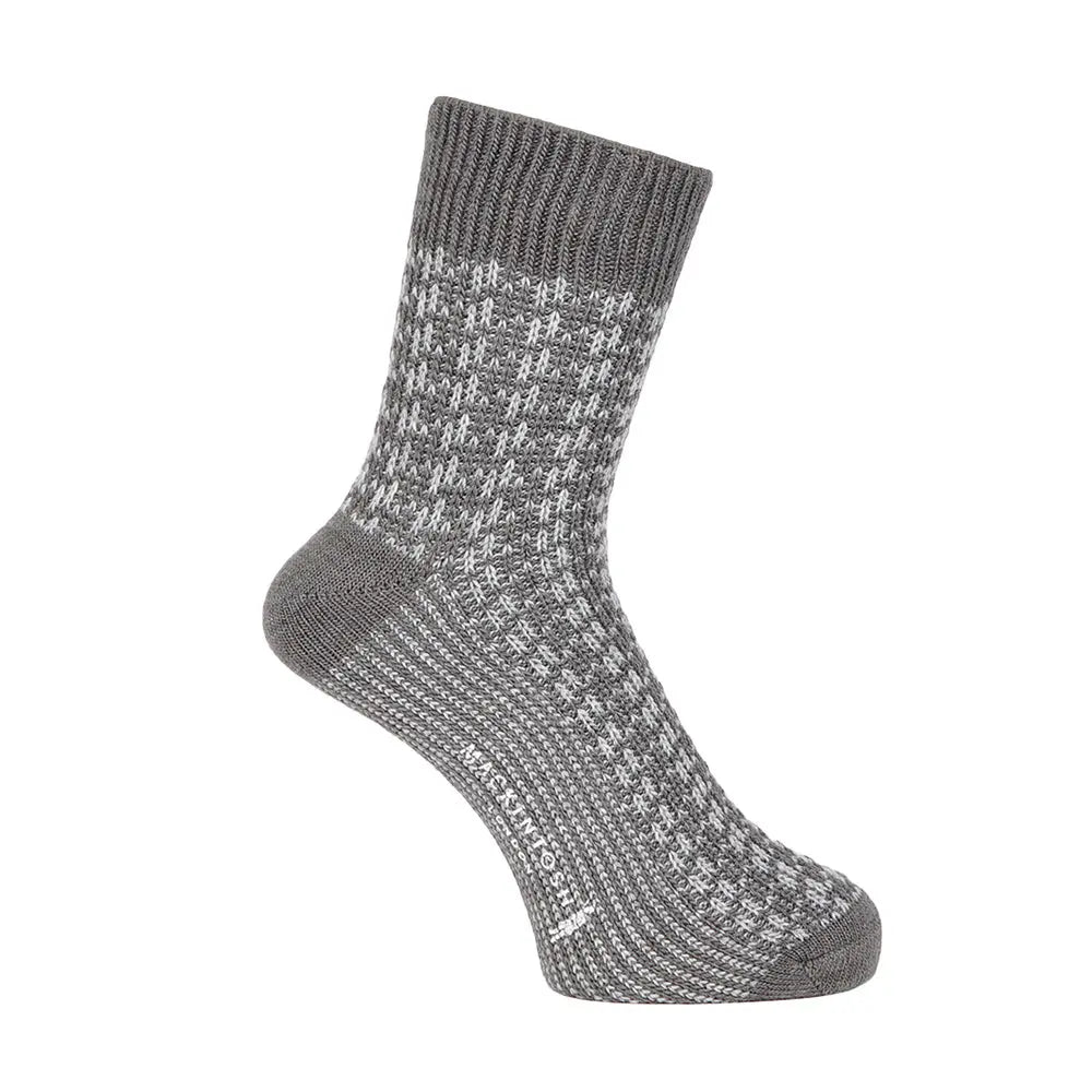 MACKINTOSH LONDON マッキントッシュ ロンドン ソックス 千鳥格子 - カジュアルソックス Charcoal Gray / 25-27 RENOWNINX ONLINE SHOP