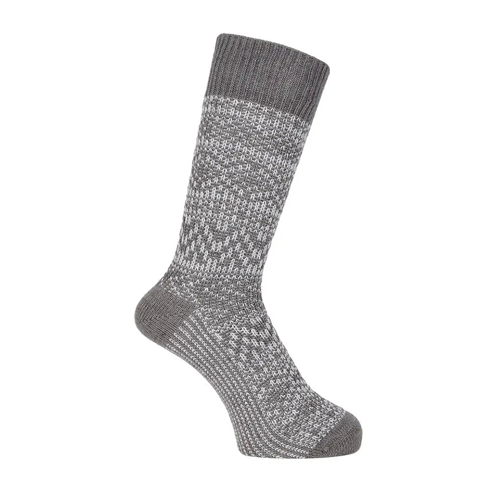MACKINTOSH LONDON マッキントッシュ ロンドン ソックス フェアアイル - カジュアルソックス Charcoal Gray / 25-27 RENOWNINX ONLINE SHOP