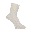 MACKINTOSH LONDON マッキントッシュ ロンドン ソックス リンクス刺繍ハーフ丈 - カジュアルソックス Light Gray / 25-27 RENOWNINX ONLINE SHOP