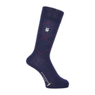 MACKINTOSH LONDON マッキントッシュ ロンドン ソックス ホーンドベアダイヤ - カジュアルソックス Navy / 25-27 RENOWNINX ONLINE SHOP