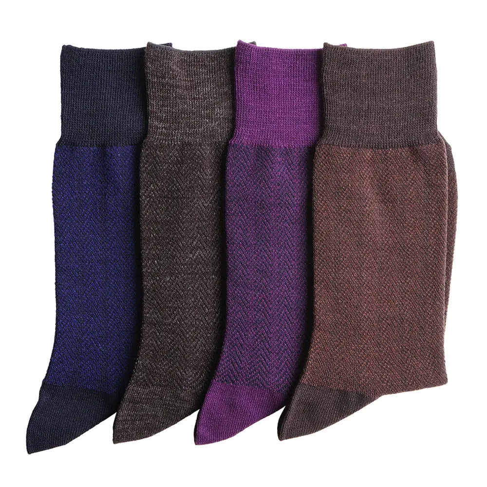 MACKINTOSH LONDON マッキントッシュ ロンドン ソックス ジャガードヘリンボーン - カジュアルソックス RENOWNINX ONLINE SHOP