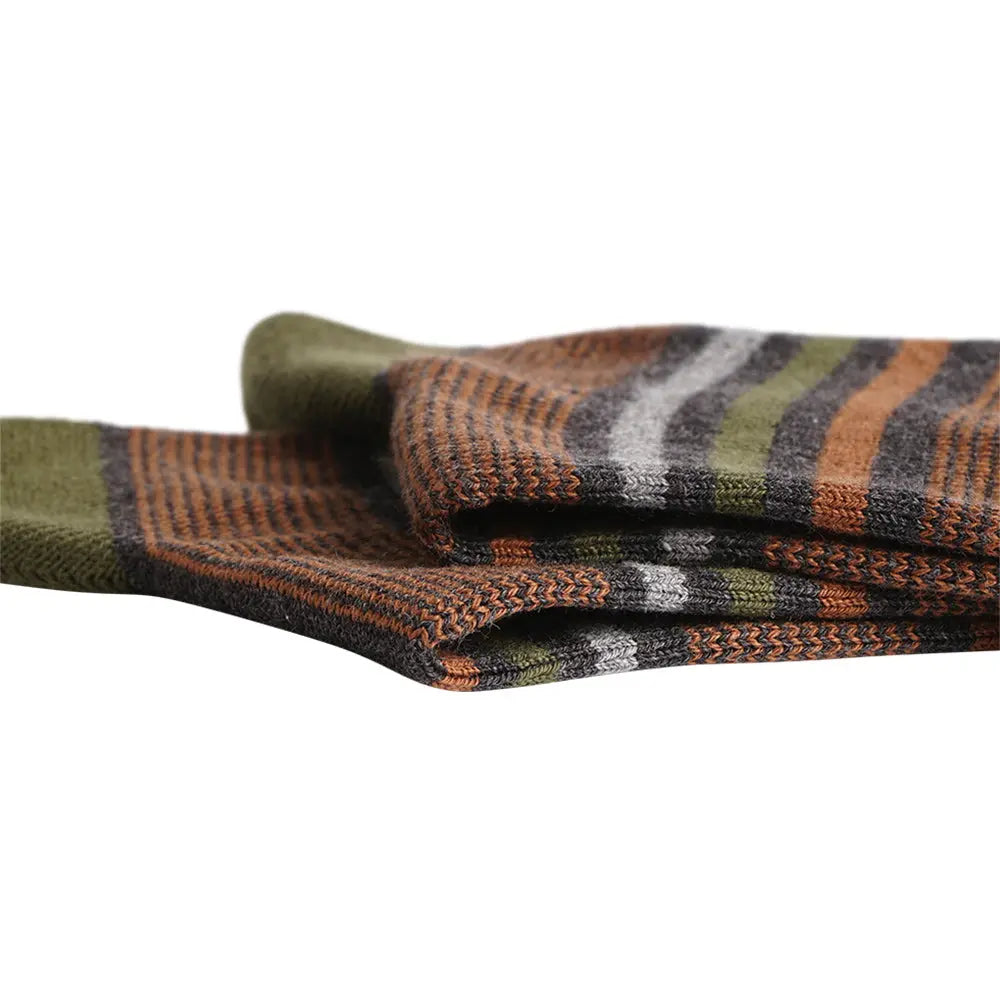 Aquascutum アクアスキュータム ソックス ソフトテンションマルチボーダー - カジュアルソックス  RENOWNINX ONLINE SHOP