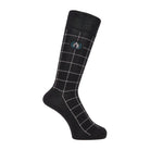 Aquascutum アクアスキュータム ソックス ウインドウペン - カジュアルソックス Black / 27-29 RENOWNINX ONLINE SHOP
