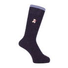 Aquascutum アクアスキュータム ソックス ブロッククマ - カジュアルソックス Navy / 24-26 RENOWNINX ONLINE SHOP