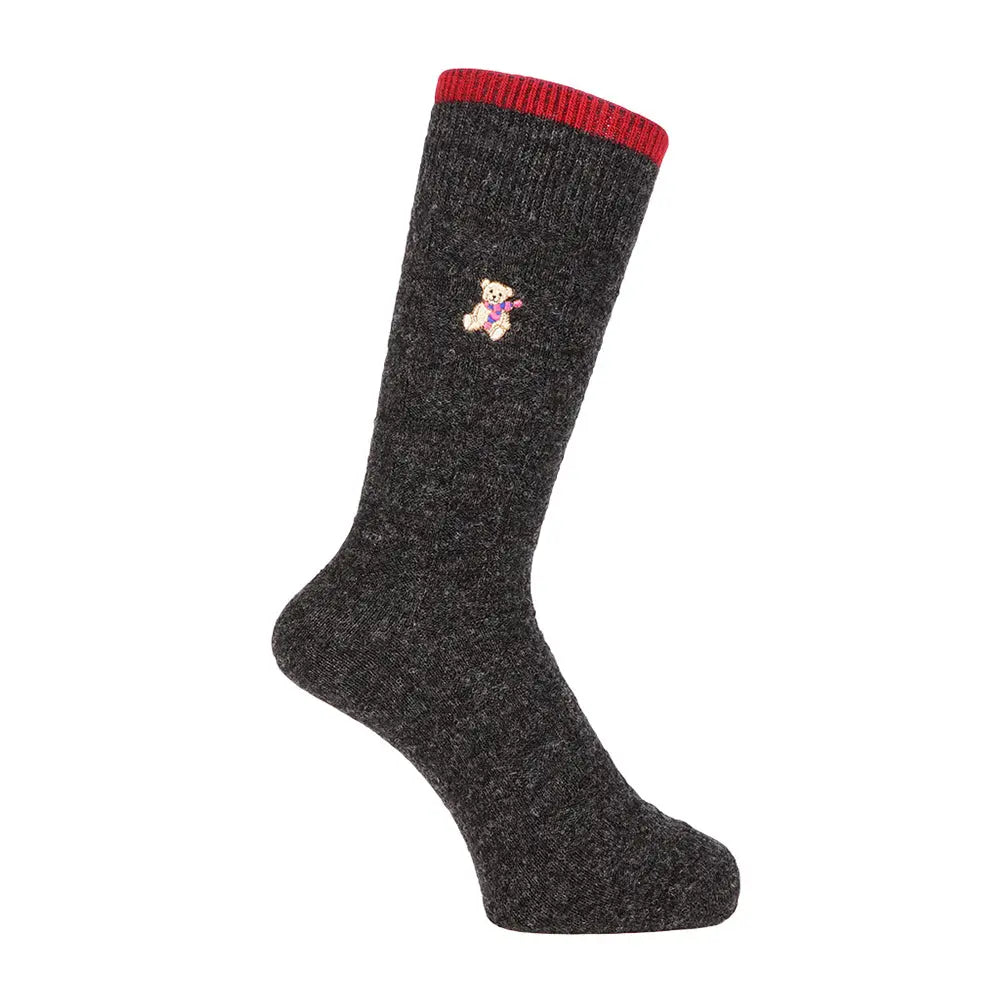 Aquascutum アクアスキュータム ソックス ブロッククマ - カジュアルソックス Charcoal Gray / 24-26 RENOWNINX ONLINE SHOP