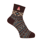 Aquascutum アクアスキュータム ソックス フェアアイルクマ - カジュアルソックス Dark Brown / 24-26 RENOWNINX ONLINE SHOP
