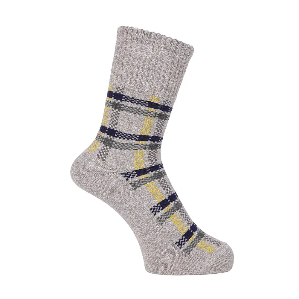 Aquascutum アクアスキュータム ソックス リッチェルタータンチェック - カジュアルソックス Light Gray / 24-26 RENOWNINX ONLINE SHOP