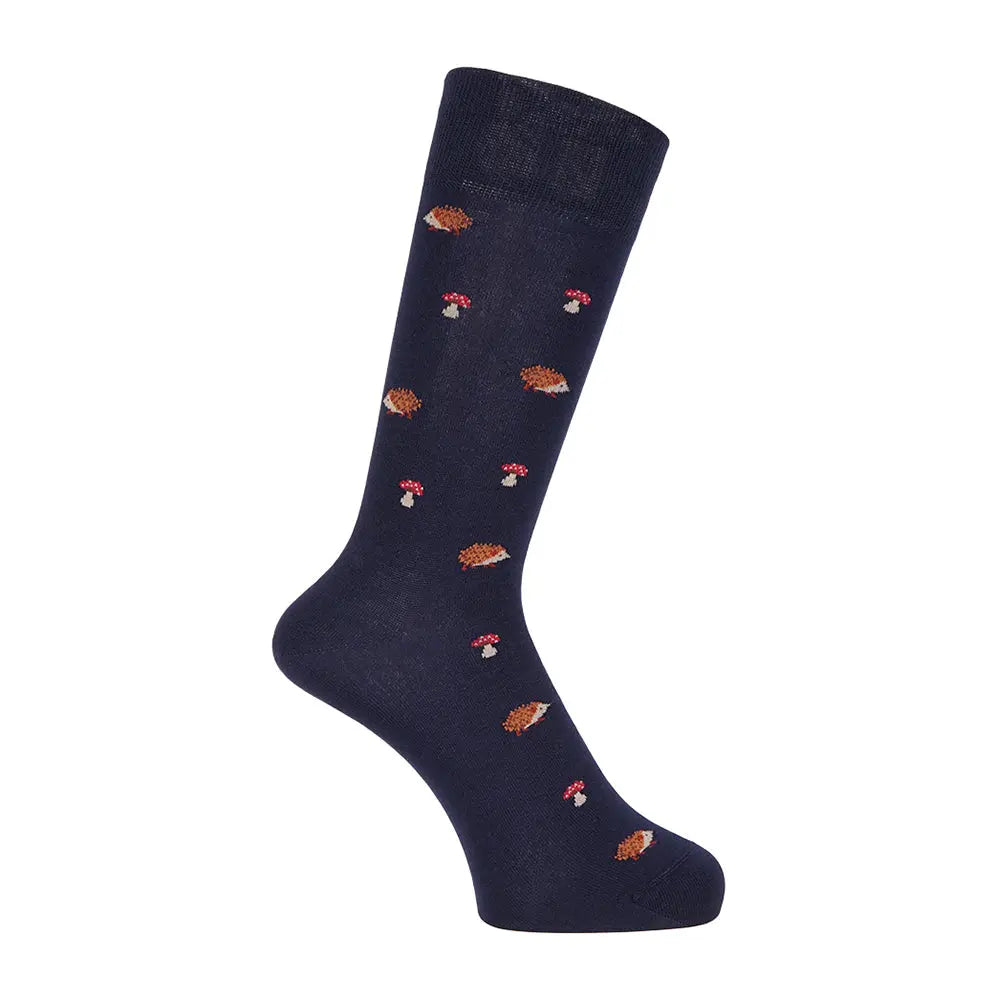 Aquascutum アクアスキュータム ニューライン ソックス ハリネズミ - カジュアルソックス Navy / 27-29 RENOWNINX ONLINE SHOP