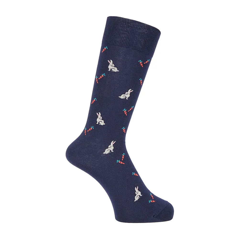 Aquascutum アクアスキュータム ニューライン ソックス ラビット - カジュアルソックス Navy / 25-27 RENOWNINX ONLINE SHOP