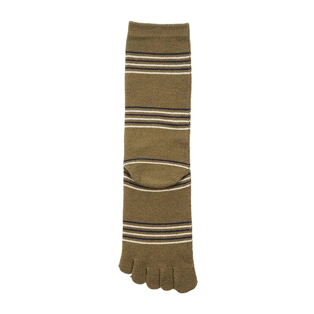 Aquascutum アクアスキュータム ソックス 5本指マルチボーダークルー - カジュアルソックス RENOWNINX ONLINE SHOP