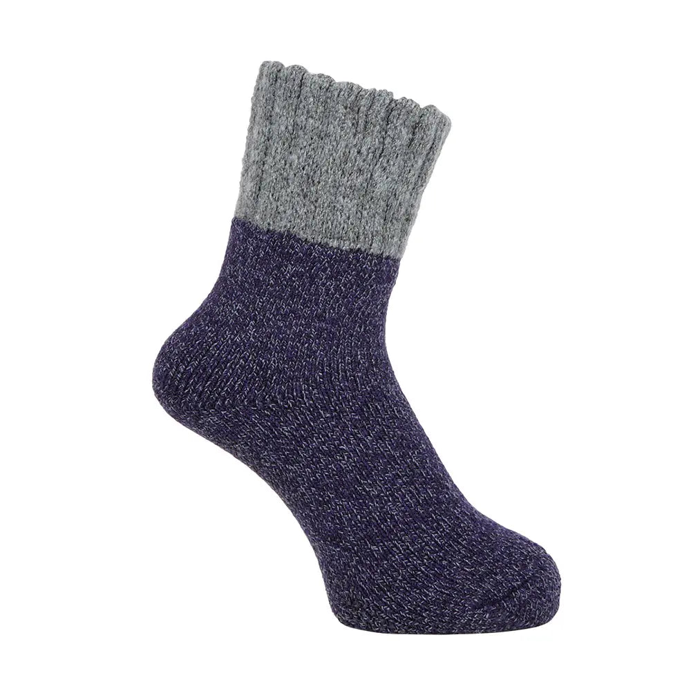 Aquascutum アクアスキュータム ルームソックス 裏シルクルーム - ルームウェアシューズ Navy / 24-26 RENOWNINX ONLINE SHOP