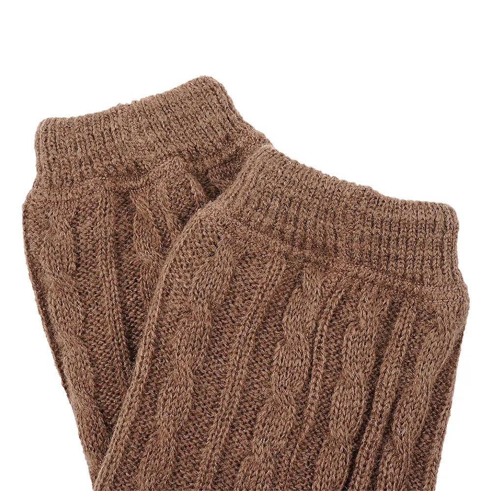 Aquascutum アクアスキュータム ケーブルレッグウォーマー - ルームウェアシューズ RENOWNINX ONLINE SHOP