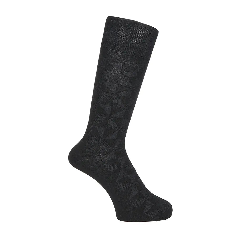 Aquascutum アクアスキュータム ソックス 毛混リンクス - ビジネスソックス Black / 25-27 RENOWNINX ONLINE SHOP