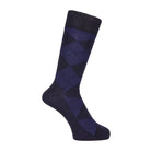 Aquascutum アクアスキュータム ソックス アーガイルリンクス - ビジネスソックス Navy / 25-27 RENOWNINX ONLINE SHOP