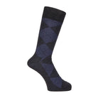 Aquascutum アクアスキュータム ソックス アーガイルリンクス - ビジネスソックス Charcoal Gray / 25-27 RENOWNINX ONLINE SHOP