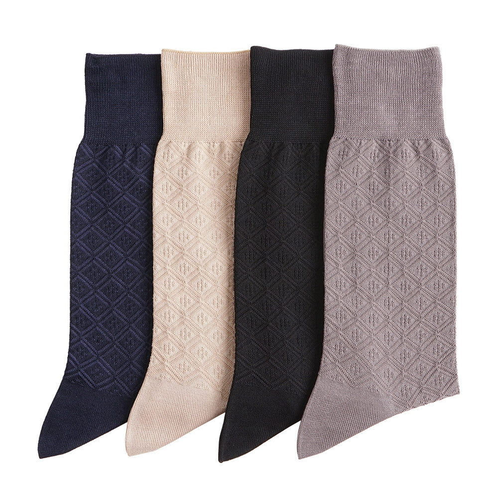 MACKINTOSH LONDON マッキントッシュ ロンドン ソックス スモールダイヤリンクス - ビジネスソックス  RENOWNINX ONLINE SHOP