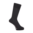 MACKINTOSH LONDON マッキントッシュ ロンドン ソックス 綿麻メッシュストライプ - ビジネスソックス Black / 27-29 RENOWNINX ONLINE SHOP