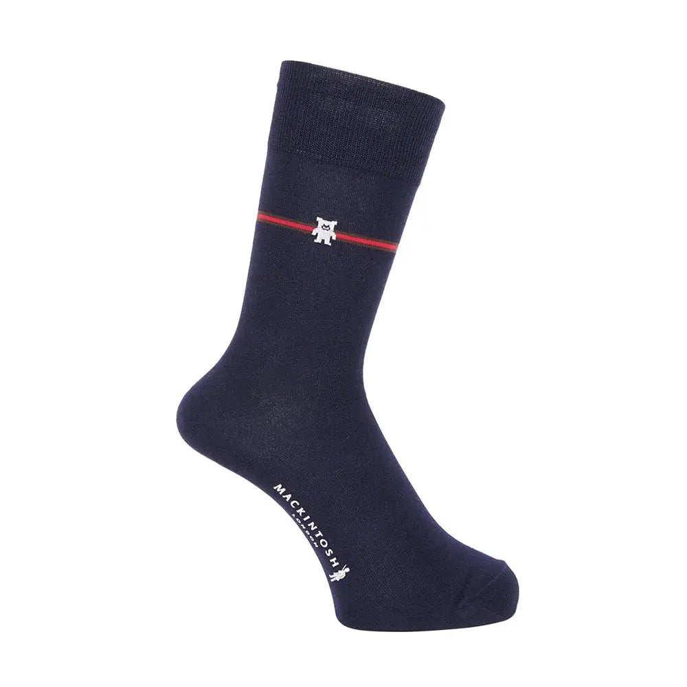 MACKINTOSH LONDON マッキントッシュ ロンドン ソックス クラブホーンドベア 22cm丈 - カジュアルソックス Navy / 25-27 RENOWNINX ONLINE SHOP
