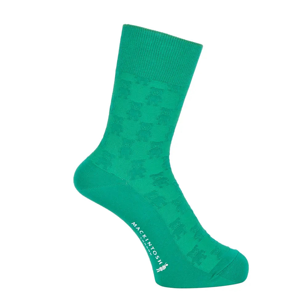 MACKINTOSH LONDON マッキントッシュ ロンドン ソックス ホーンドベアリンクス 22cm丈 - カジュアルソックス Green / 25-27 RENOWNINX ONLINE SHOP