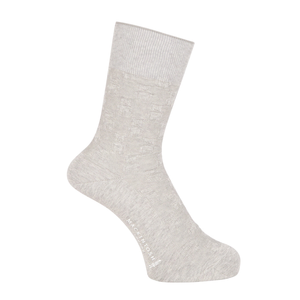 MACKINTOSH LONDON マッキントッシュ ロンドン ソックス ホーンドベアリンクス 22cm丈 - カジュアルソックス Light Gray / 25-27 RENOWNINX ONLINE SHOP