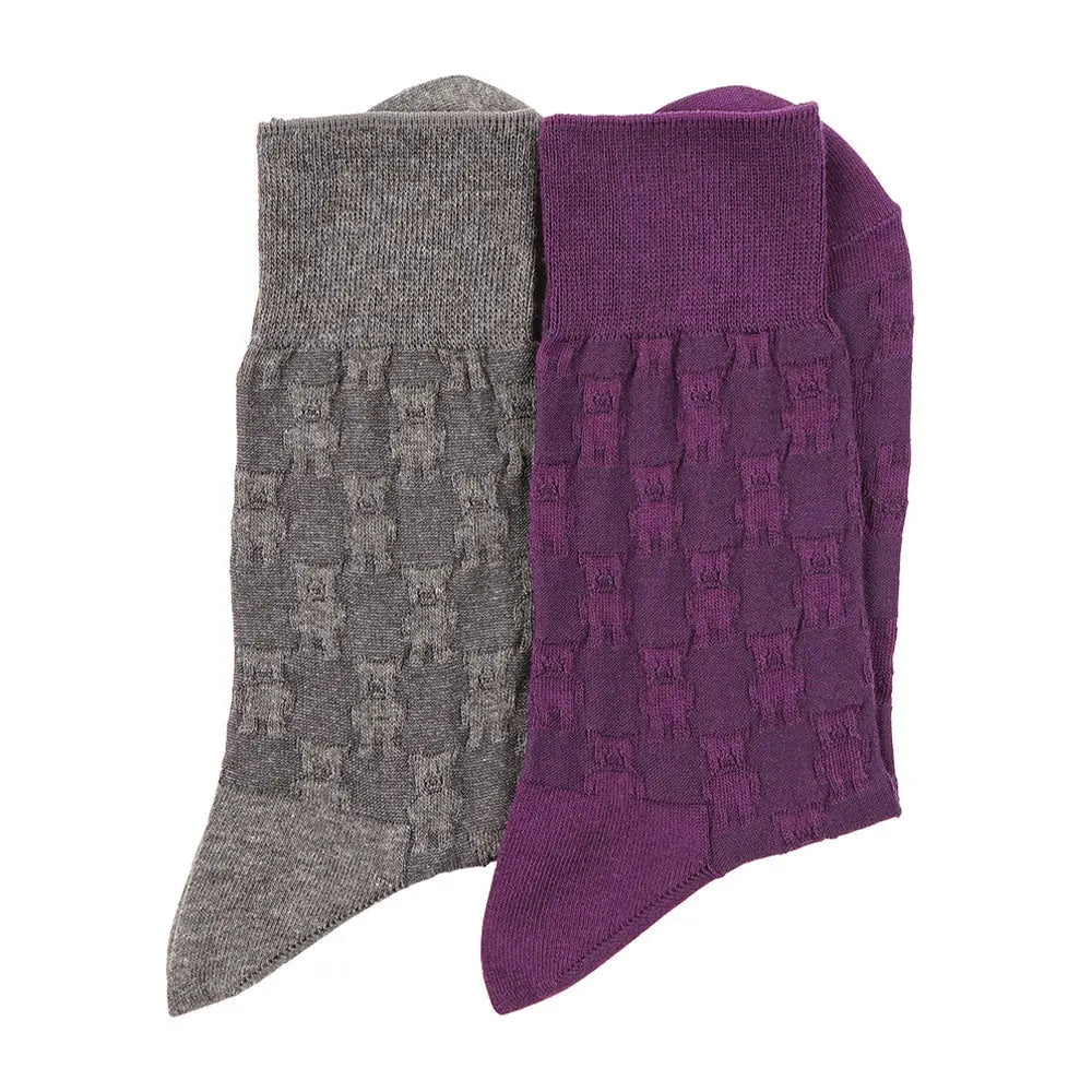 MACKINTOSH LONDON マッキントッシュ ロンドン ソックス ホーンドベアリンクス 22cm丈 - カジュアルソックス RENOWNINX ONLINE SHOP