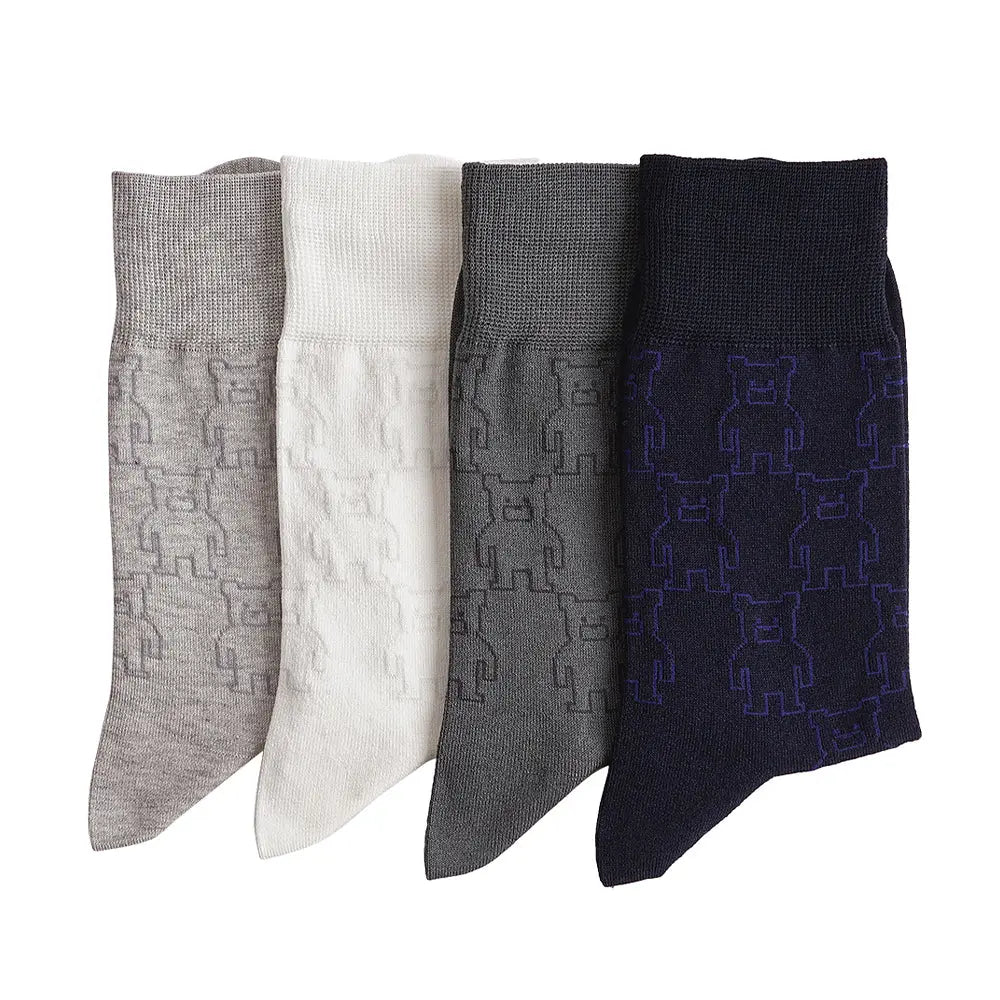 MACKINTOSH LONDON マッキントッシュ ロンドン ソックス ビッグホーンドベア 22cm丈 - カジュアルソックス RENOWNINX ONLINE SHOP