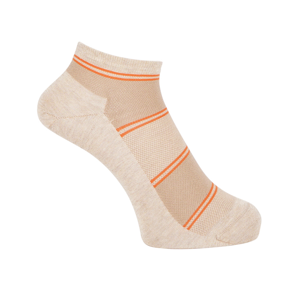 MACKINTOSH LONDON マッキントッシュ ロンドン ソックス メッシュボーダーSN - カジュアルソックス Beige / 27-29 RENOWNINX ONLINE SHOP