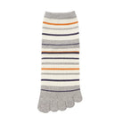 Aquascutum アクアスキュータム ニューライン ソックス 5本指マルチボーダーショート - カジュアルソックス Gray / 27-29 RENOWNINX ONLINE SHOP