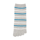 Aquascutum アクアスキュータム ソックス クールボーダーショート - カジュアルソックス Gray / 25-27 RENOWNINX ONLINE SHOP