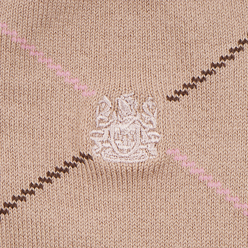 Aquascutum アクアスキュータム ソックス ソフトテンションダイヤ刺繍 - カジュアルソックス  RENOWNINX ONLINE SHOP