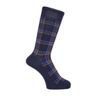 Aquascutum アクアスキュータム ソックス ソフトテンションクラブチェック - カジュアルソックス Navy / 27-29 RENOWNINX ONLINE SHOP
