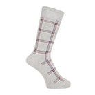 Aquascutum アクアスキュータム ソックス ソフトテンションクラブチェック - カジュアルソックス Gray / 27-29 RENOWNINX ONLINE SHOP