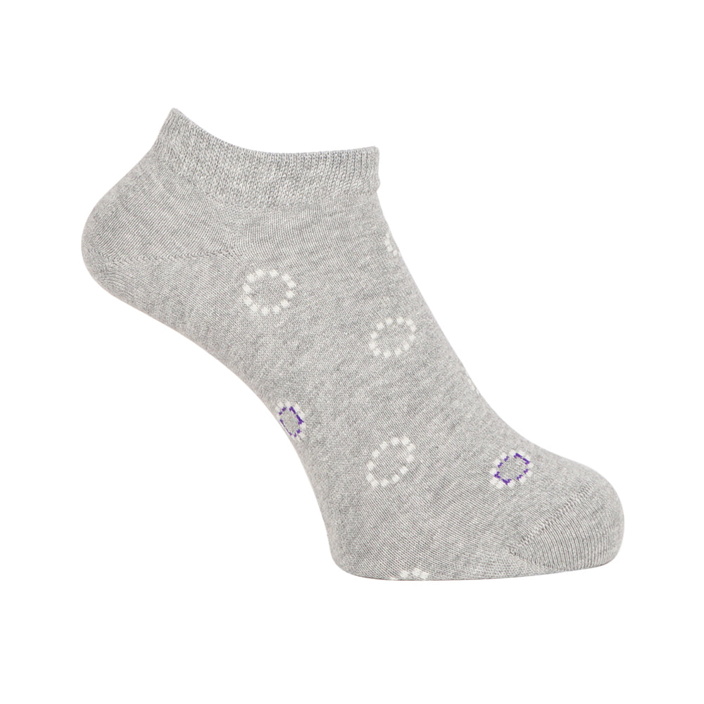 Aquascutum アクアスキュータム ソックス サークルドットスニーカー - カジュアルソックス Gray / 24-26 RENOWNINX ONLINE SHOP