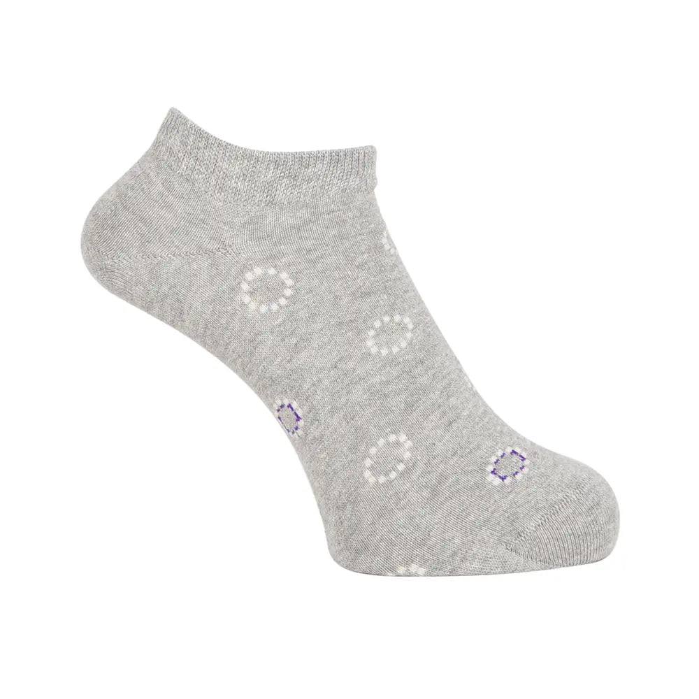 Aquascutum アクアスキュータム ソックス サークルドットスニーカー - カジュアルソックス Gray / 24-26 RENOWNINX ONLINE SHOP