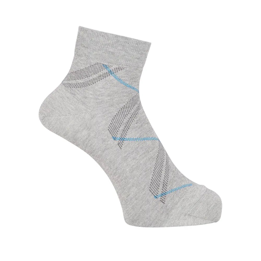 Aquascutum アクアスキュータム ソックス クールダイヤチェックショート - カジュアルソックス Gray / 24-26 RENOWNINX ONLINE SHOP