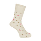 Aquascutum アクアスキュータム ソックス リッチェルロゴドット - カジュアルソックス Beige / 24-26 RENOWNINX ONLINE SHOP