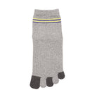 Aquascutum アクアスキュータム ニューライン ソックス 5本指 トップボーダーショート - カジュアルソックス Gray / 25-27 RENOWNINX ONLINE SHOP