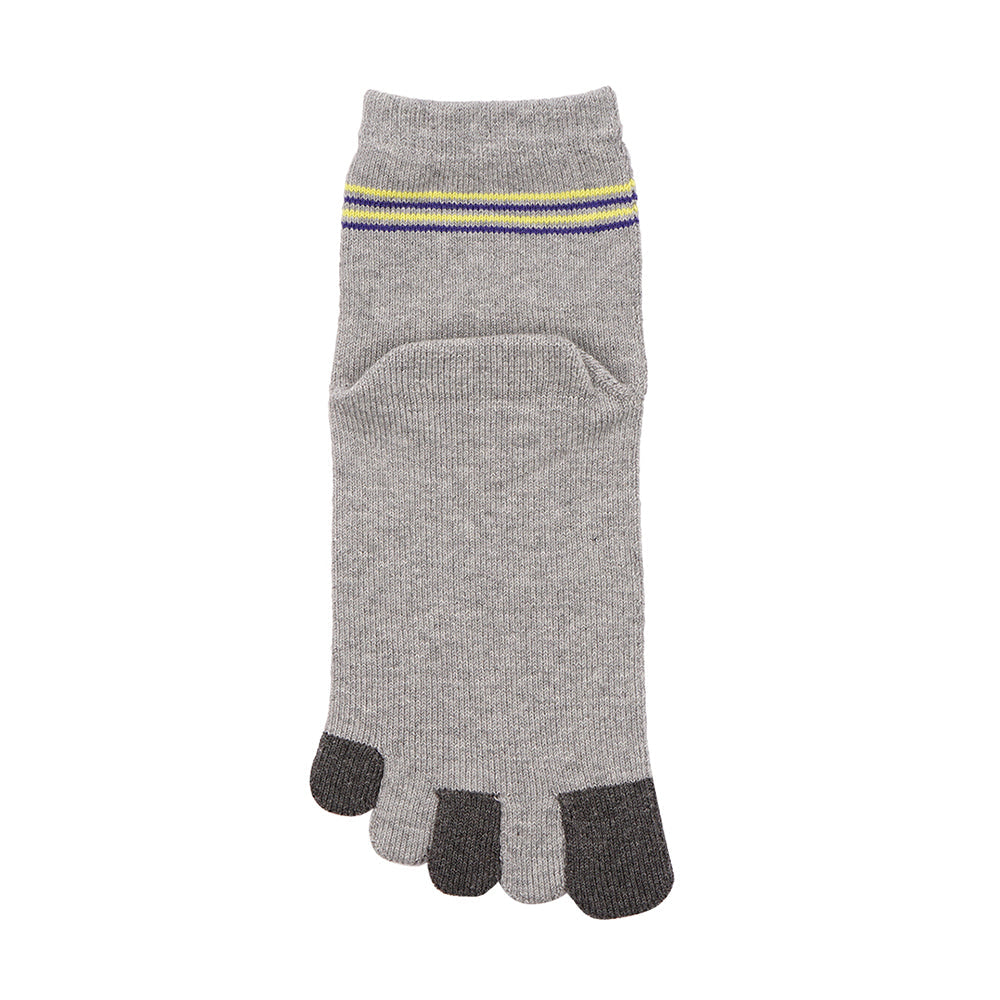 Aquascutum アクアスキュータム ニューライン ソックス 5本指 トップボーダーショート - カジュアルソックス  RENOWNINX ONLINE SHOP