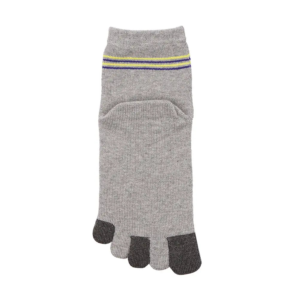 Aquascutum アクアスキュータム ニューライン ソックス 5本指 トップボーダーショート - カジュアルソックス RENOWNINX ONLINE SHOP