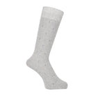 Aquascutum アクアスキュータム ニューライン ソックス ドライストライプドット - ビジネスソックス Gray / 25-27 RENOWNINX ONLINE SHOP