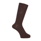 MACKINTOSH LONDON マッキントッシュ ロンドン ソックス ワンポイント刺繍 - カジュアルソックス Dark Brown / 25-27 RENOWNINX ONLINE SHOP
